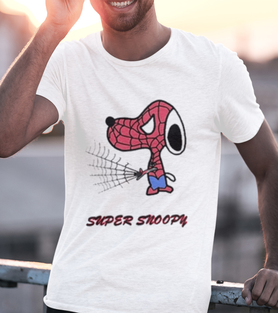 Super Snoopy Spider Adventure T-Shirt