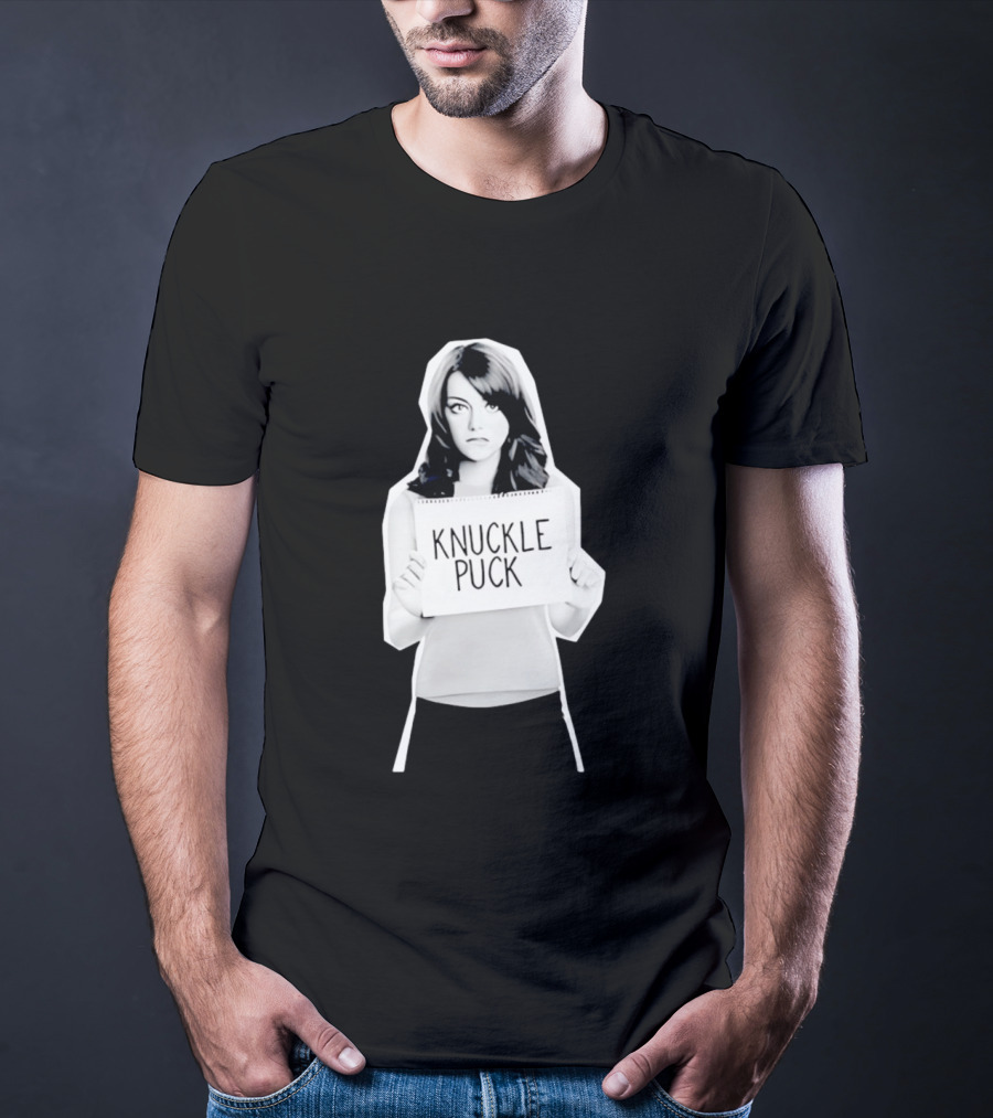 Emma Stone Knuckle Puck Sign T-Shirt