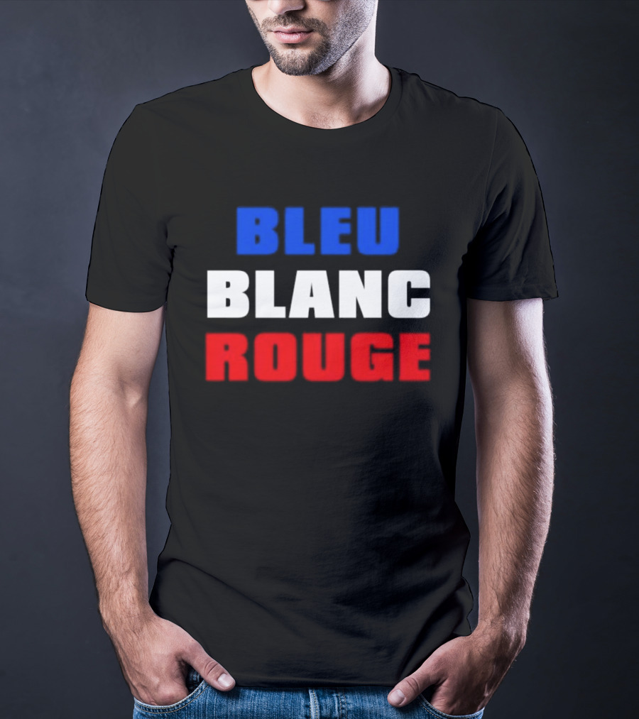 Montreal Canadiens Bleu Blanc Rouge Hockey Team Colors Fan T-Shirt