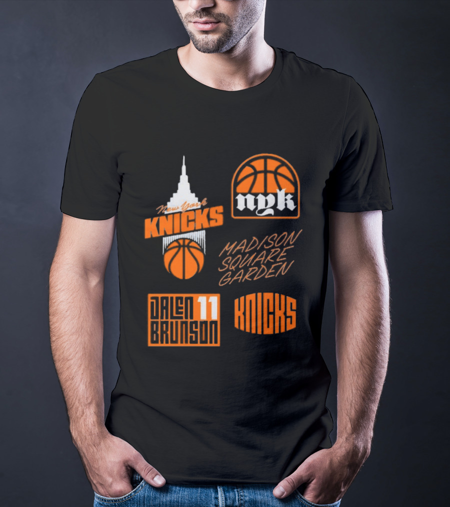 New York Knicks Jalen Brunson MSG NYK 11 Madison Square Garden T-Shirt