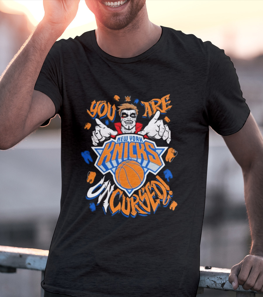 Danhausen You Are Cursed New York Knicks T-Shirt