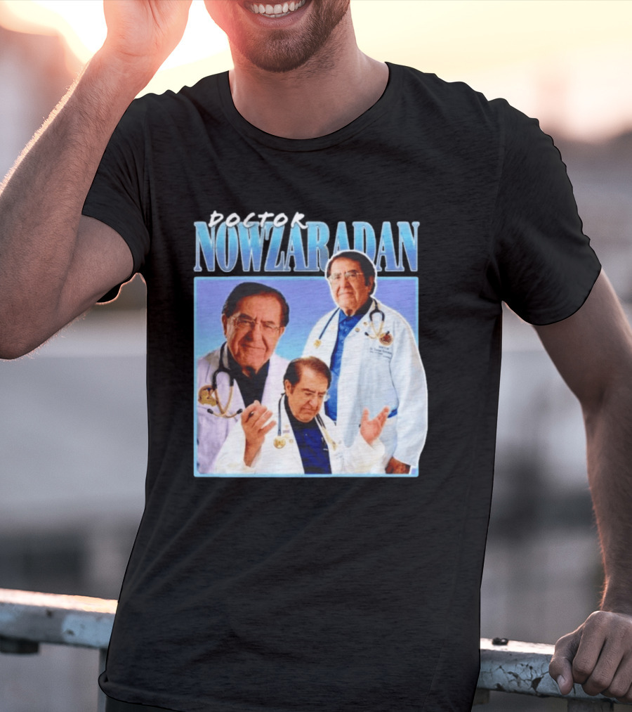 Doctor Nowzaradan My 600Lb Life Blue Stethoscope T-Shirt