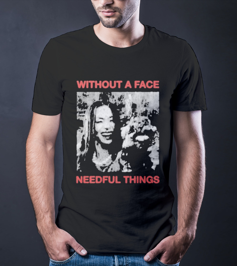 Without A Face Needful Things Smiling Woman T-Shirt