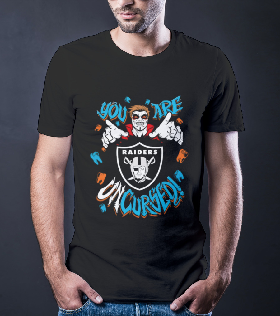 WWE Danhausen Las Vegas Raiders You Are Uncursed T-Shirt