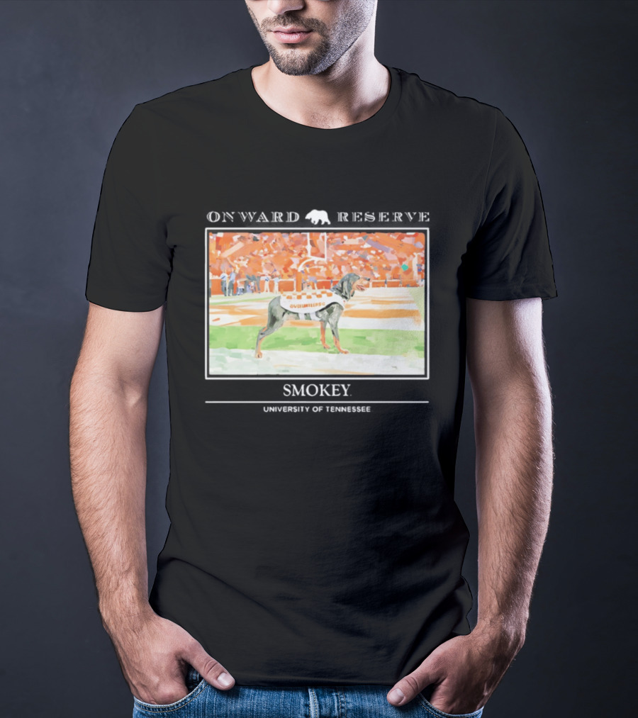 Onward Reserve Smokey University Of Tennessee Volunteers Football Stadium T-Shirt