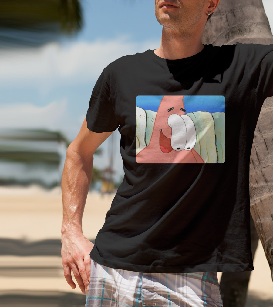 Patrick Star Silly Eyes SpongeBob Meme T-Shirt