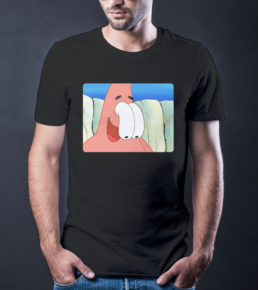 Patrick Star Silly Eyes SpongeBob Meme T-Shirt