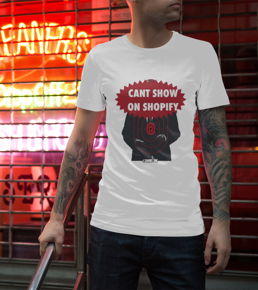 Cant Show On Shopify Target Practice X Comrade T-Shirt