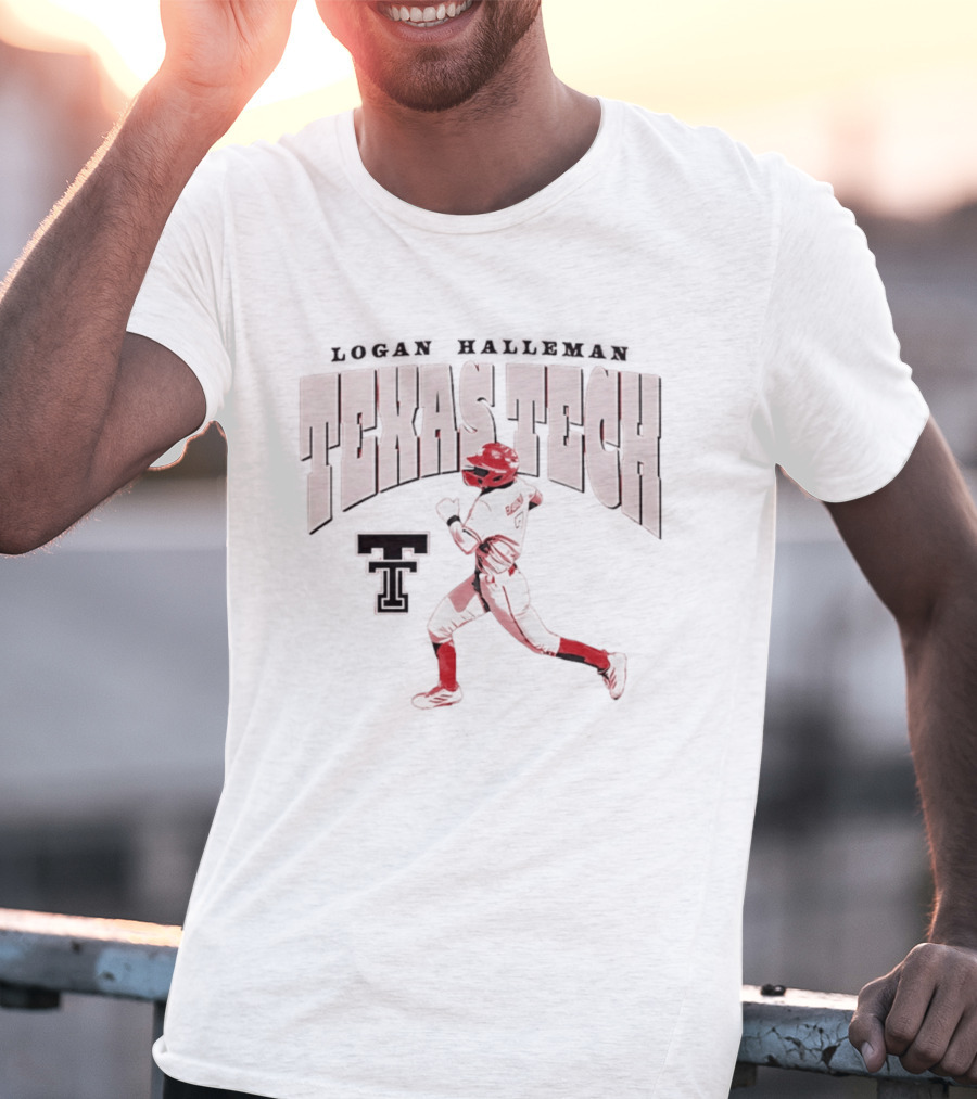 Texas Tech Logan Halleman Running T-Shirt