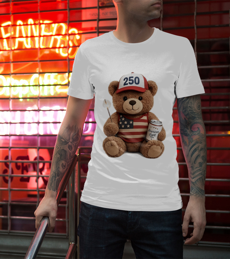 American Bear 250 United States Celebration T-Shirt