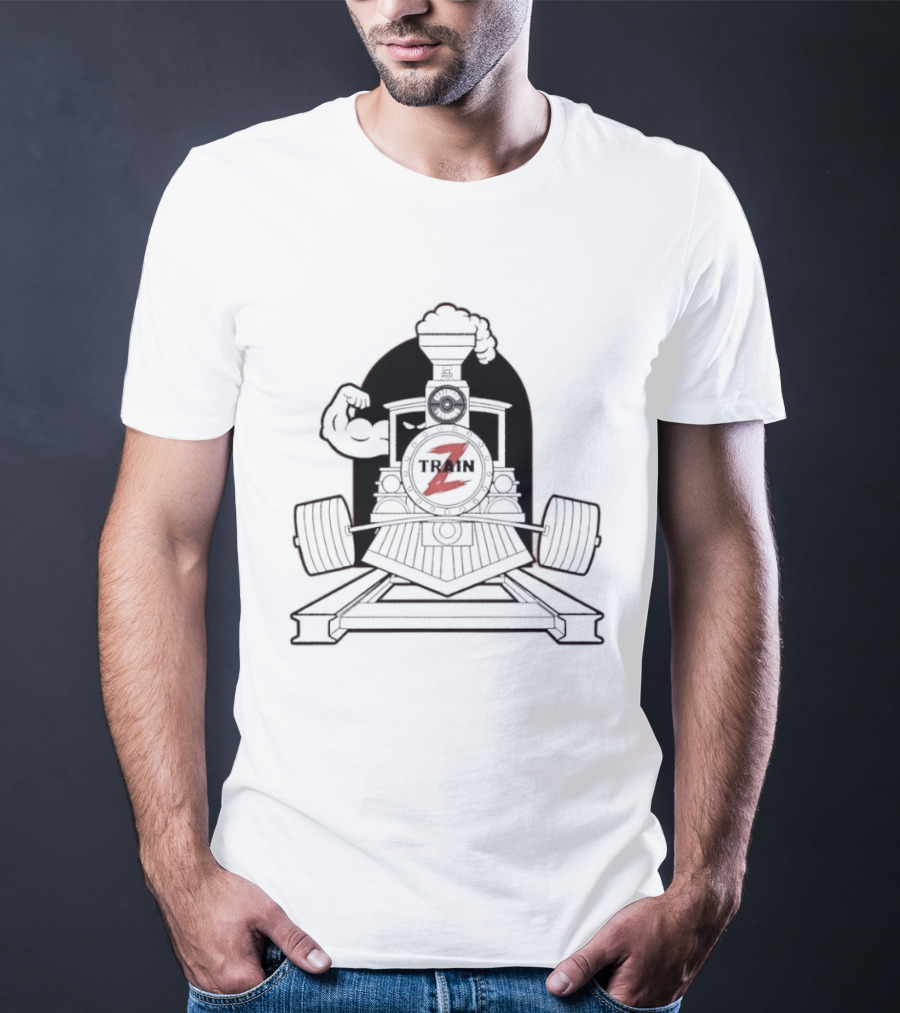 Train Z Strength 45 LBS Weightlifting Fitness T-Shirt