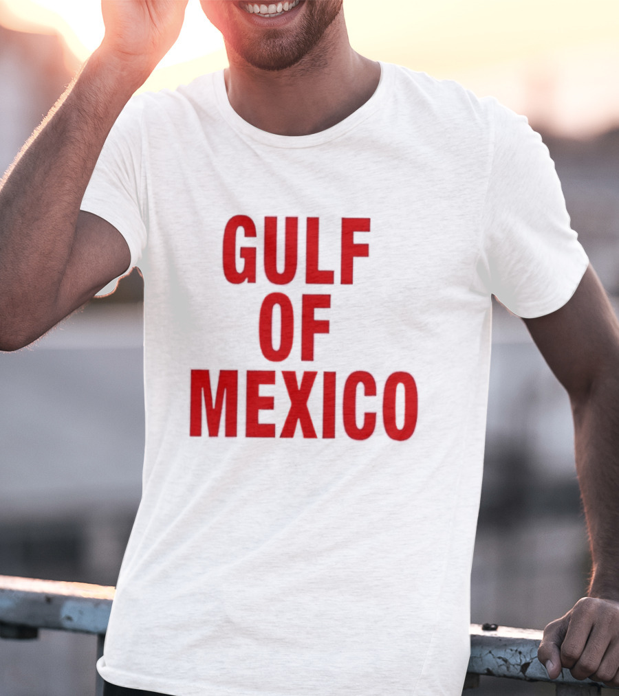 Gulf Of Mexico Bold Red T-Shirt