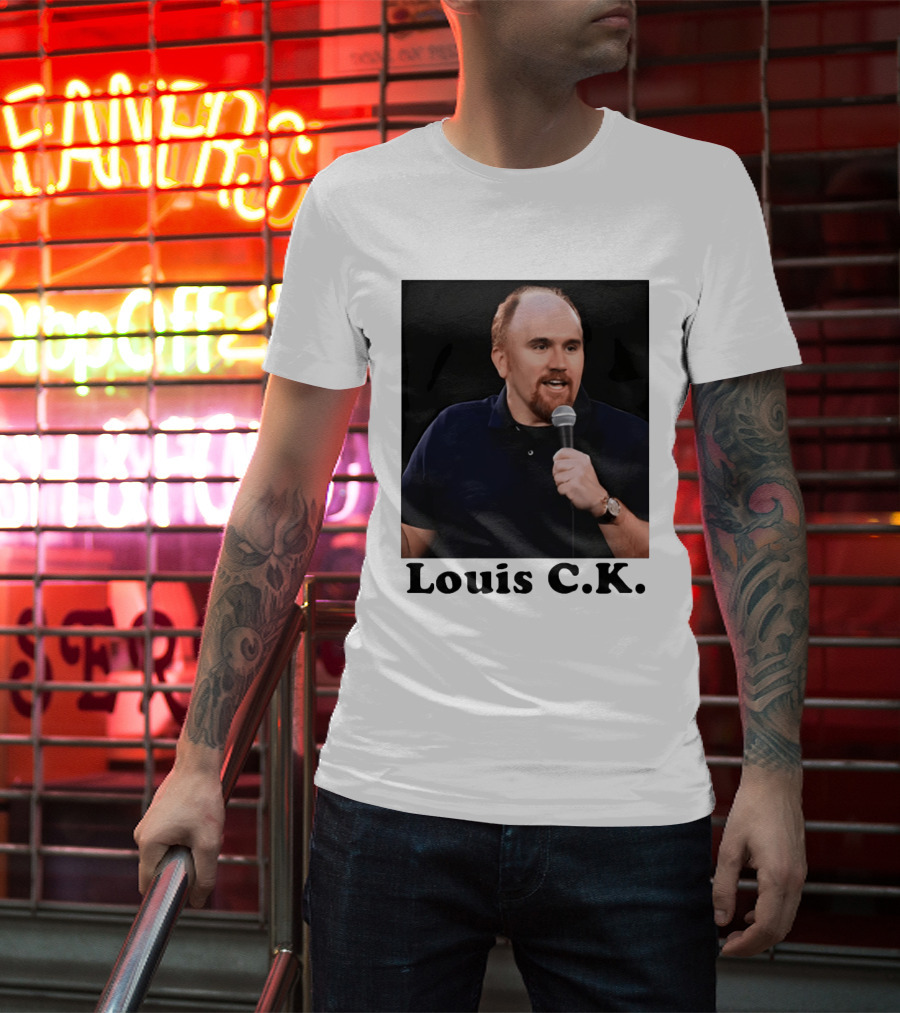 Louis C.K. Oh My God Photo Stand Up Comedy Image T-Shirt