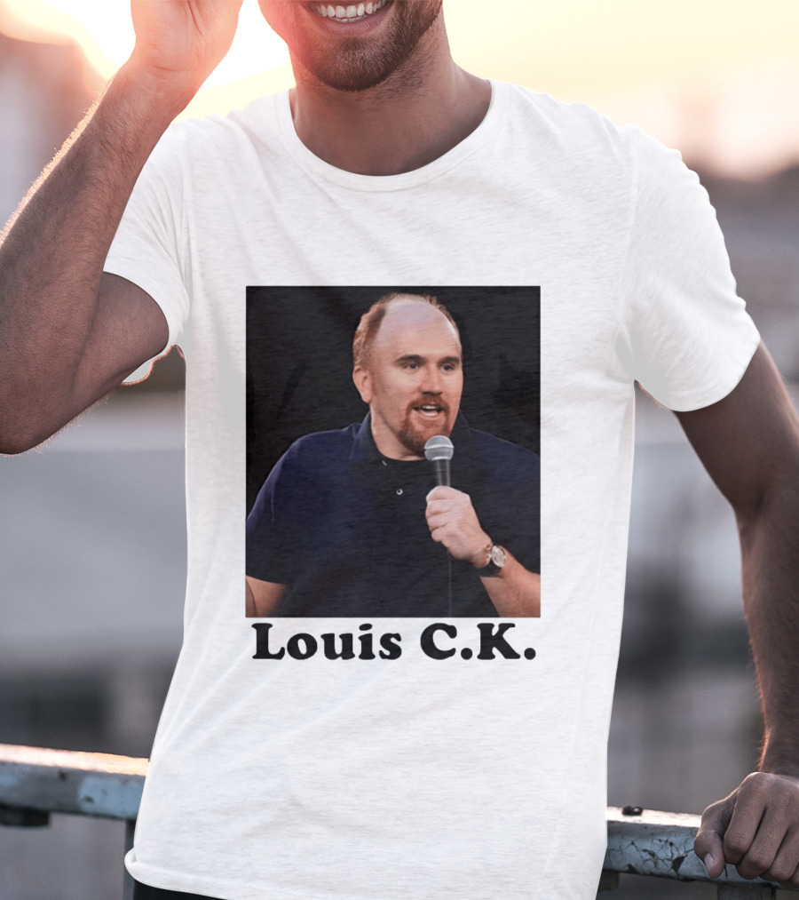 Louis C.K. Oh My God Photo Stand Up Comedy Image T-Shirt