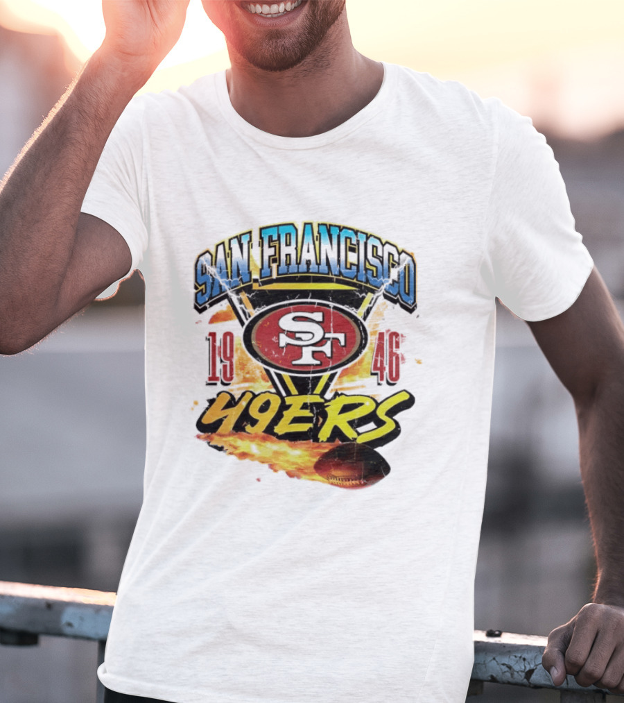 San Francisco 49ers 1946 Football Team SF Logo 49ers T-Shirt