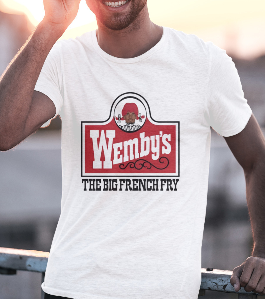 Wemby's The Big French Fry Victor Wemby's Spurs T-Shirt