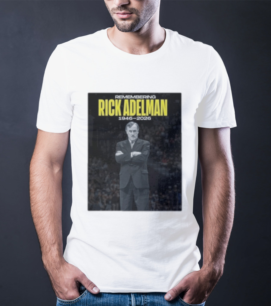Remembering Rick Adelman 1946 2026 NBA Basketball ClutchPoints T-Shirt