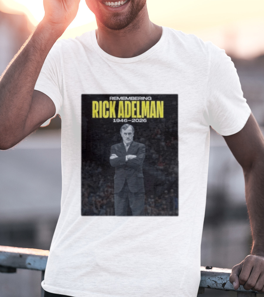 Remembering Rick Adelman 1946 2026 NBA Basketball ClutchPoints T-Shirt