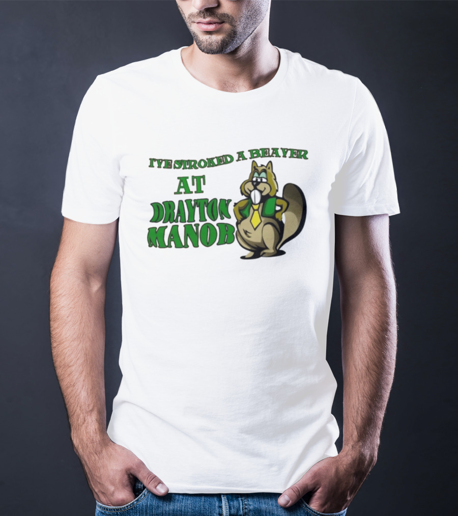 I've Stroked A Beaver At Drayton Manor Cartoon T-Shirt