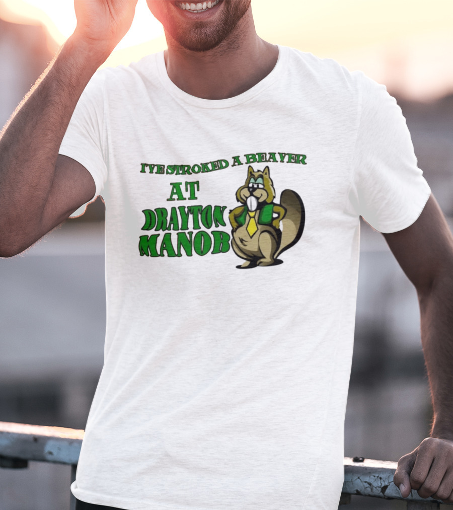 I've Stroked A Beaver At Drayton Manor Cartoon T-Shirt