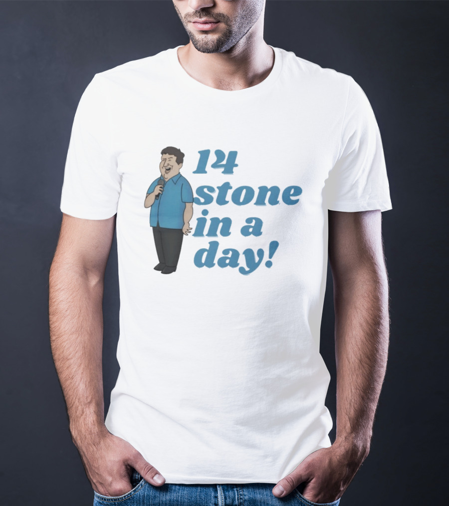 Peter Kay 14 Stone In A Day Stand Up Comedy British Comedian T-Shirt