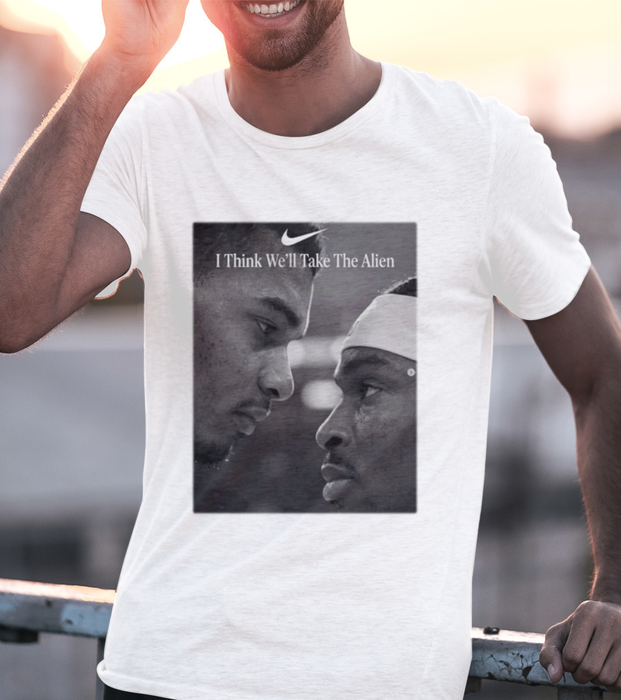 I Think We'll Take The Alien NBA Basketball Victor Wembanyama T-Shirt