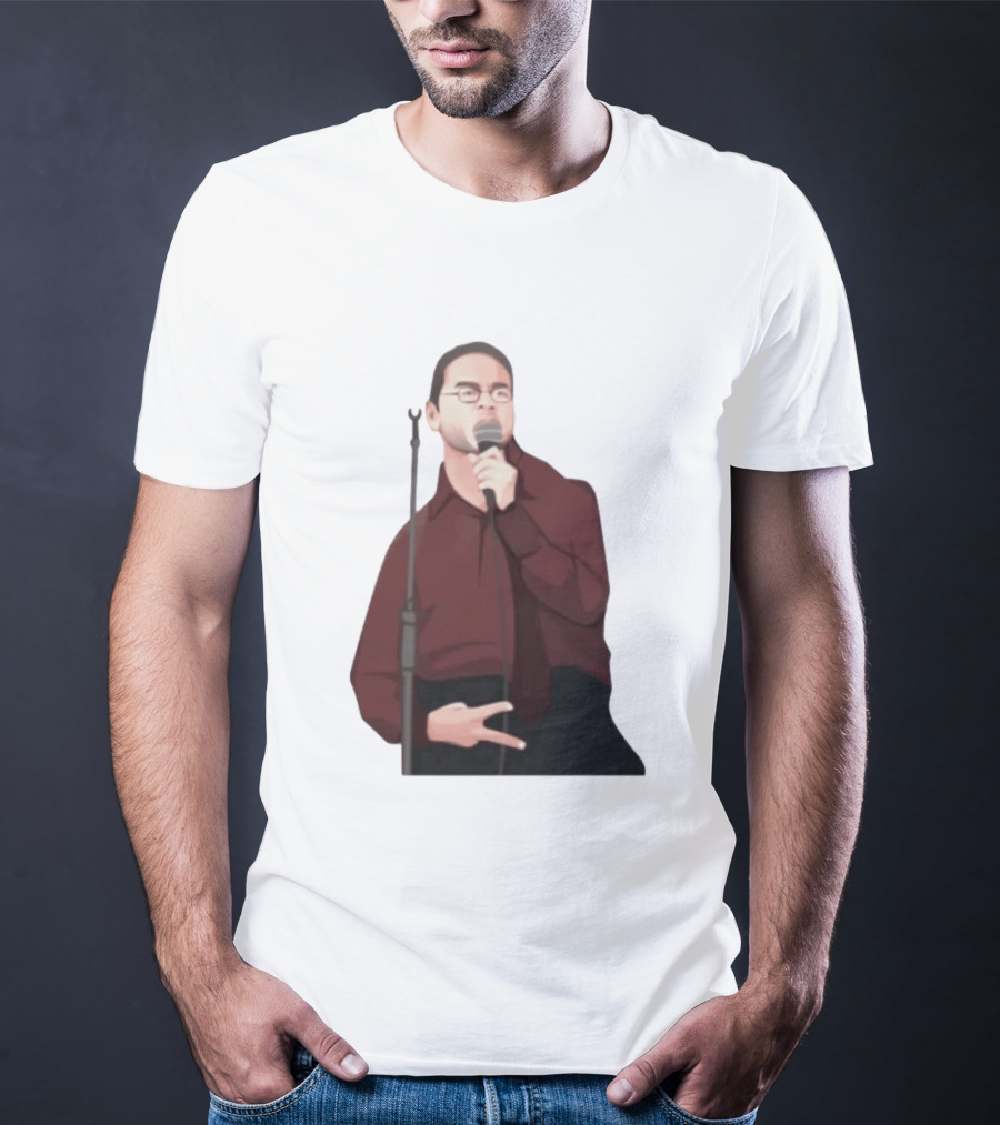 Max And Paddy Stand Up Comedy Performance Live Stage Microphone T-Shirt