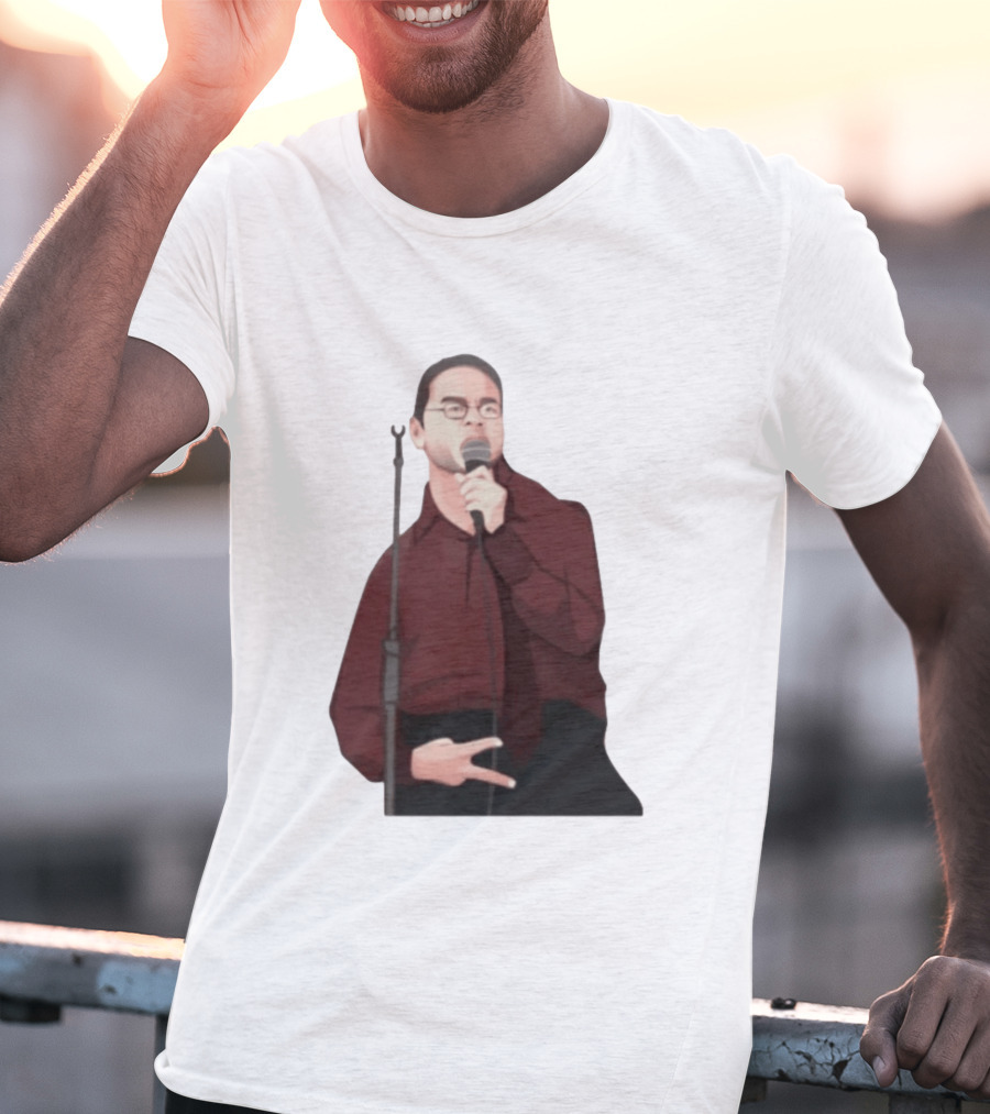 Max And Paddy Stand Up Comedy Performance Live Stage Microphone T-Shirt