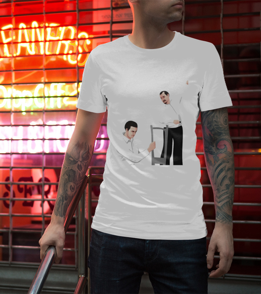 Max And Paddy Pine Barrens Christopher Moltisanti Paulie Gualtieri Chair Scene T-Shirt