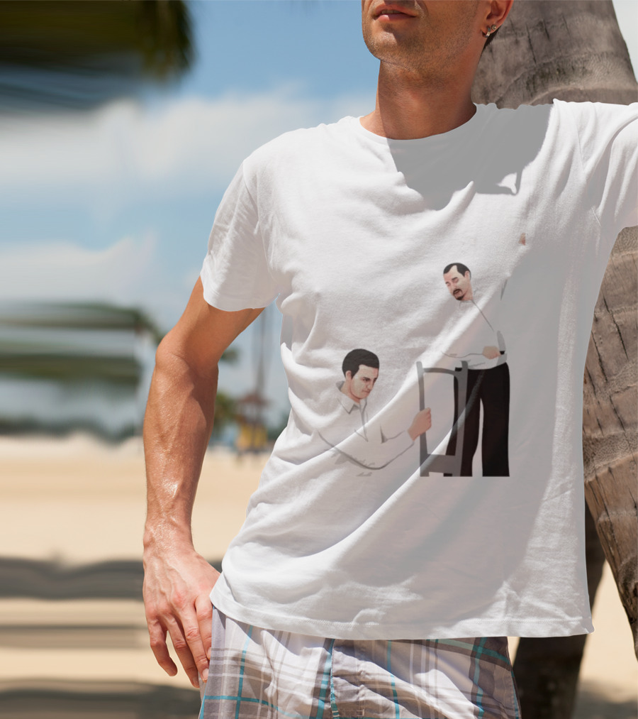 Max And Paddy Pine Barrens Christopher Moltisanti Paulie Gualtieri Chair Scene T-Shirt