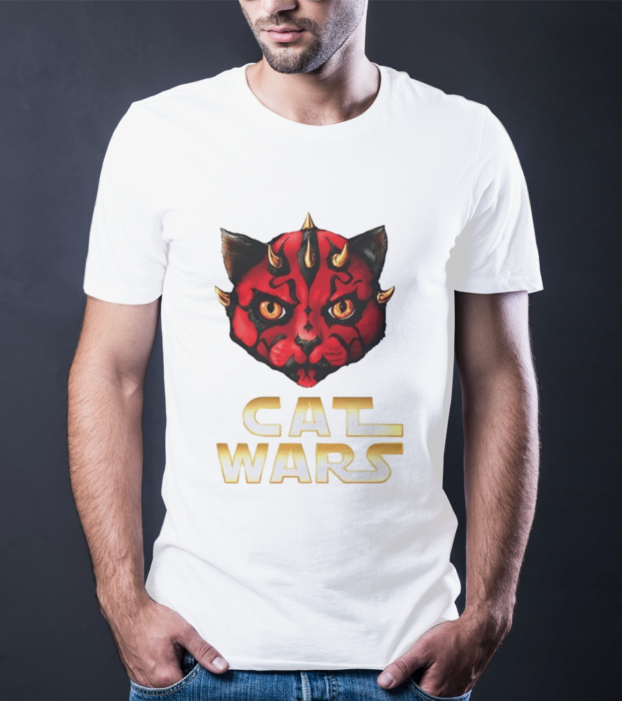 Darth Maul Cat Wars Star Wars Quality Comfortable Wear T-Shirt