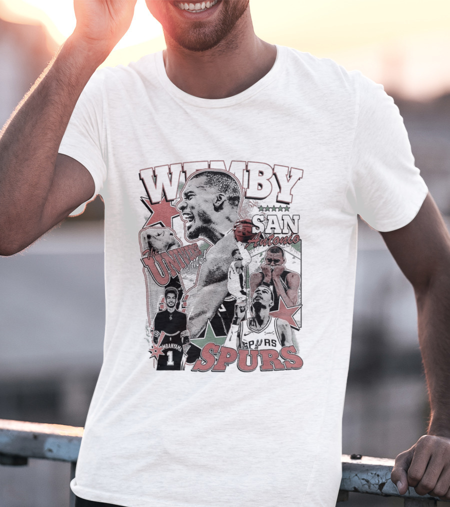 Wemby The Universe San Antonio Spurs 2026 T-Shirt