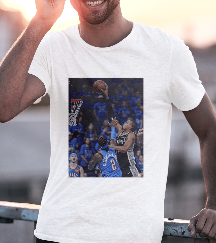 Victor Wembanyama Shai Gilgeous Alexander NBA Showdown San Antonio Spurs Vs Oklahoma City Thunder T-Shirt