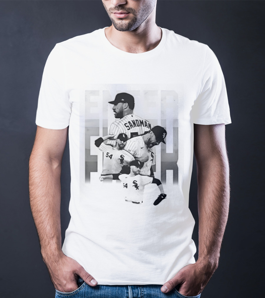 Liam Hendriks Chicago White Sox Enter Sandman MLB Player Sport T-Shirt