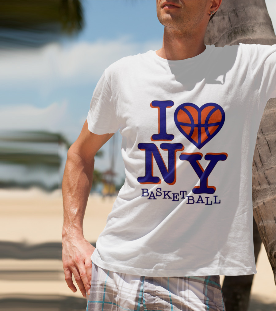 I Heart NY Basketball 2026 New York Knicks NBA T-Shirt