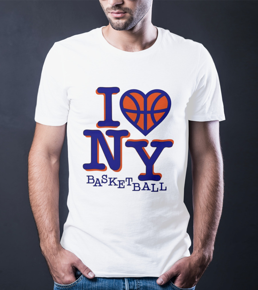 I Heart NY Basketball 2026 New York Knicks NBA T-Shirt