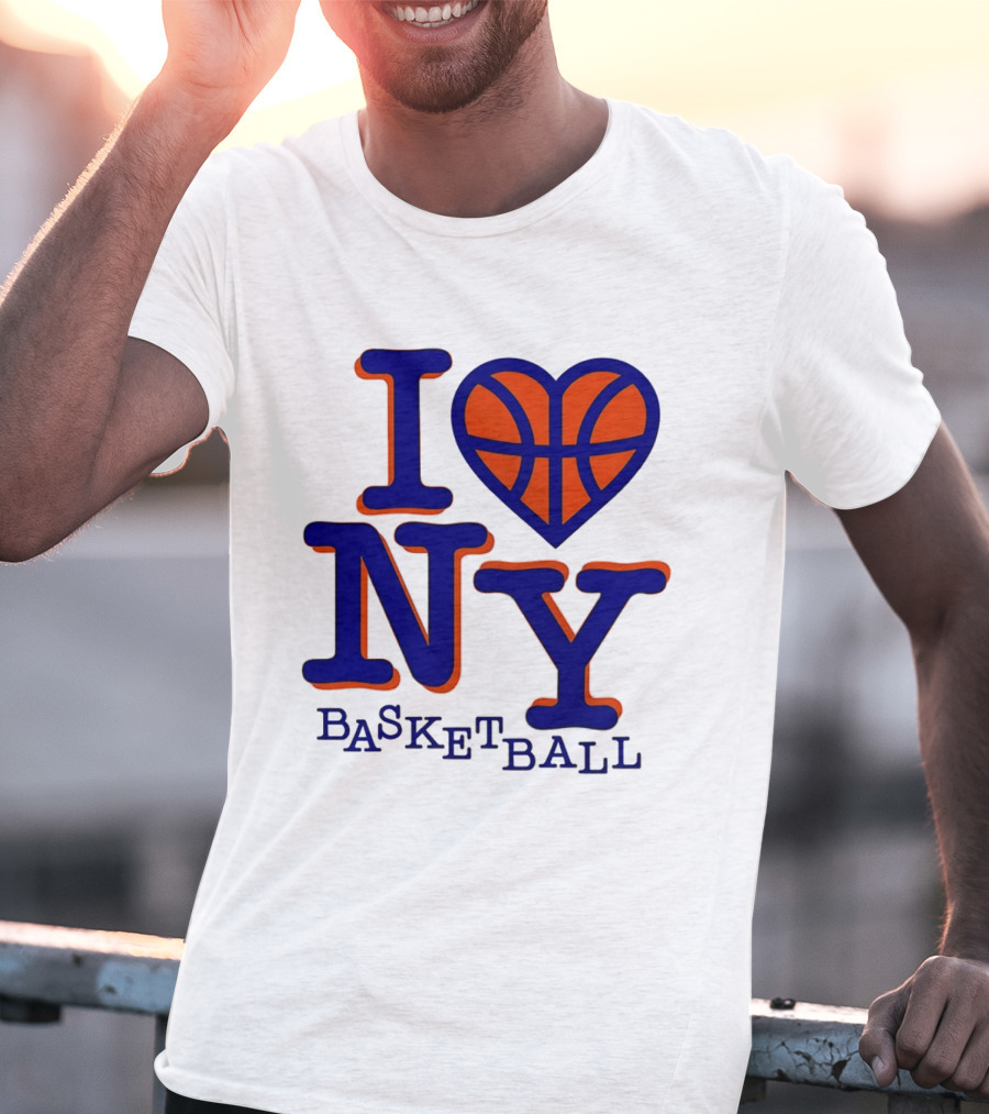 I Heart NY Basketball 2026 New York Knicks NBA T-Shirt