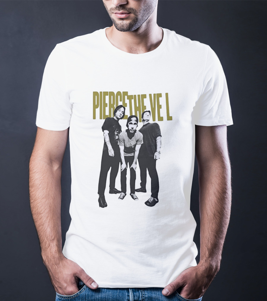 Pierce The Veil Band Vic Fuentes Tony Perry Jaime Preciado Music Fan T-Shirt