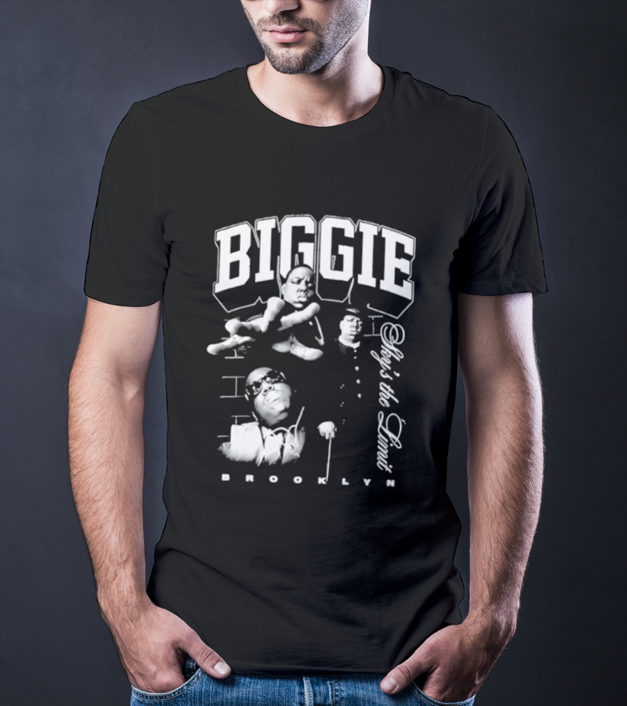 Biggie Smalls Notorious B.I.G. Brooklyn Sky's The Limit 2026 T-Shirt