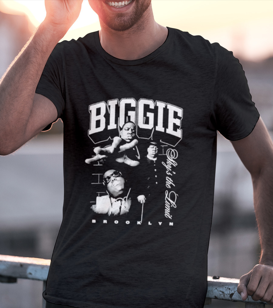 Biggie Smalls Notorious B.I.G. Brooklyn Sky's The Limit 2026 T-Shirt