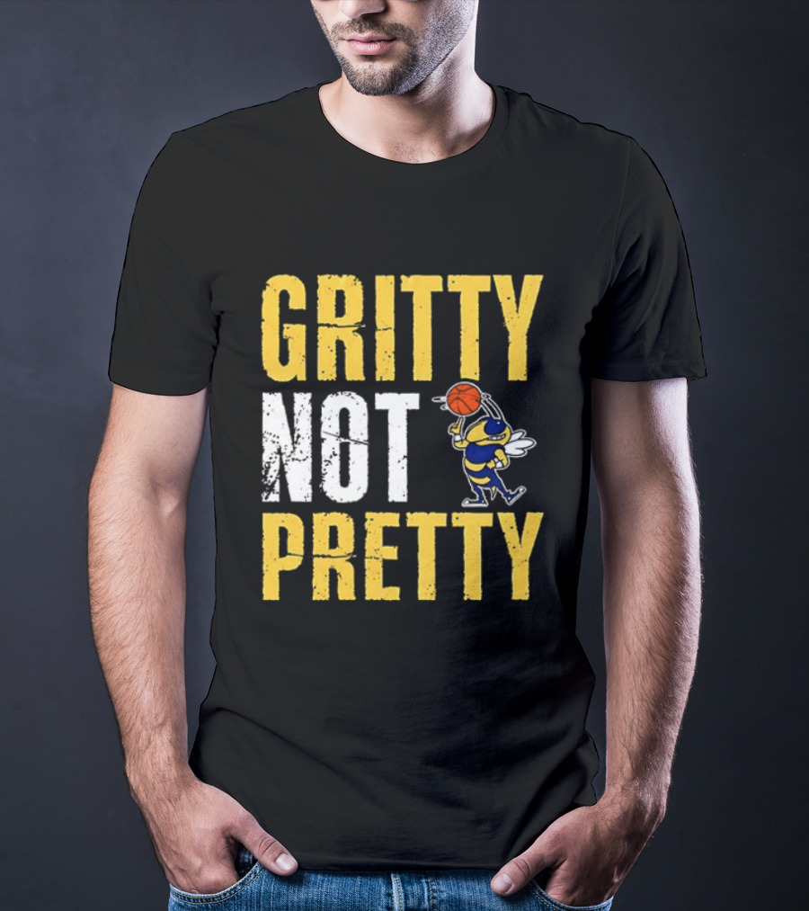 Gritty Not Pretty Georgia Tech Buzz Basketball T-Shirt