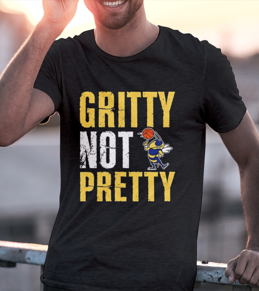 Gritty Not Pretty Georgia Tech Buzz Basketball T-Shirt