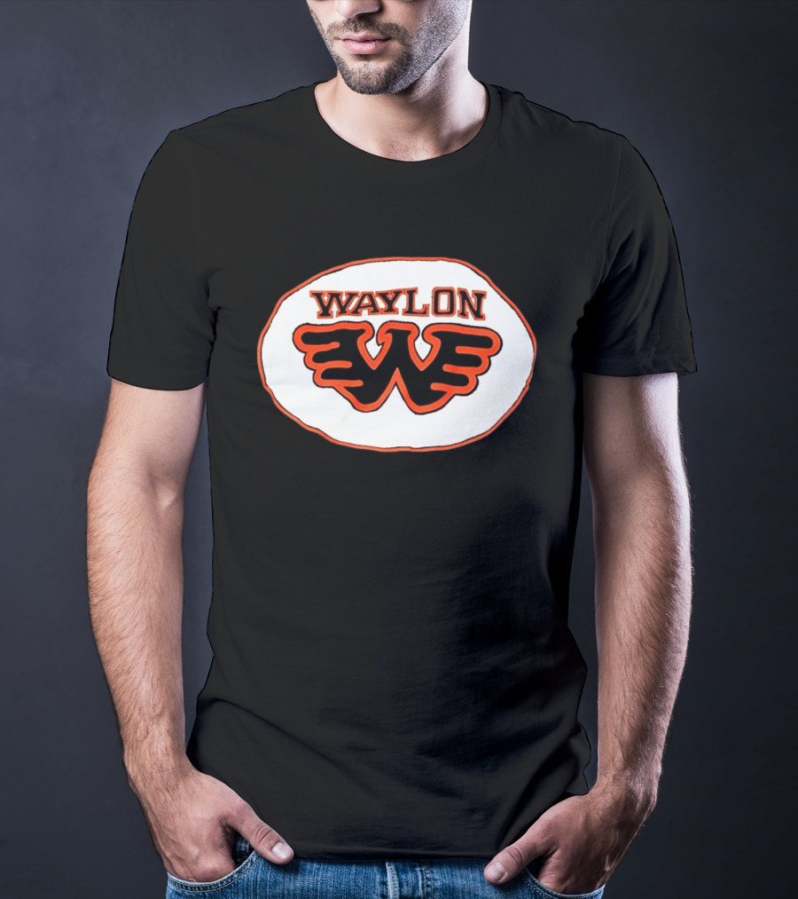 Waylon Jennings Outlaw Country Winged WW 2026 Collection T-Shirt