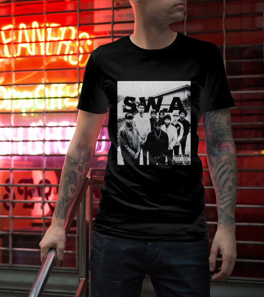 San Antonio Spurs SWA Wembanyama Stephon Castle De'Aaron Dylan Harper Explicit Content T-Shirt