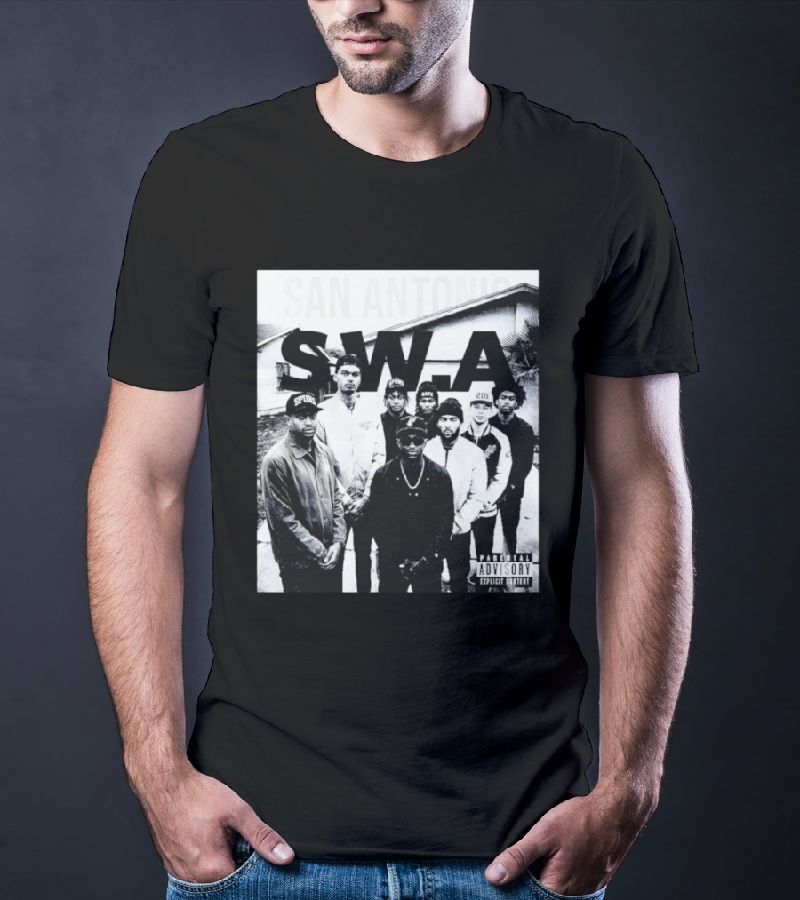 San Antonio Spurs SWA Wembanyama Stephon Castle De'Aaron Dylan Harper Explicit Content T-Shirt
