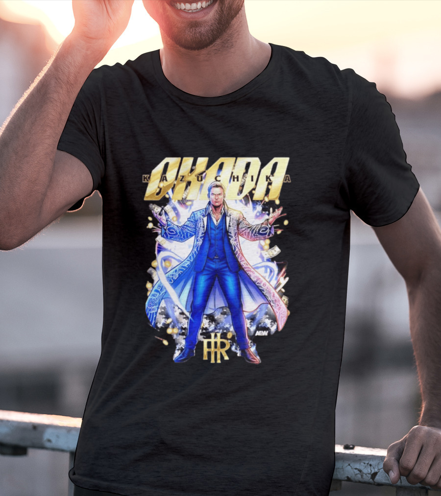 Kazuchika Okada Rainmaker AEW Money Energy HR T-Shirt