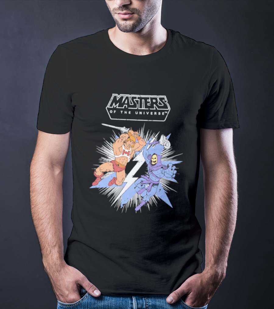 Masters Of The Universe He Man Vs Skeletor Epic Battle 2026 T-Shirt
