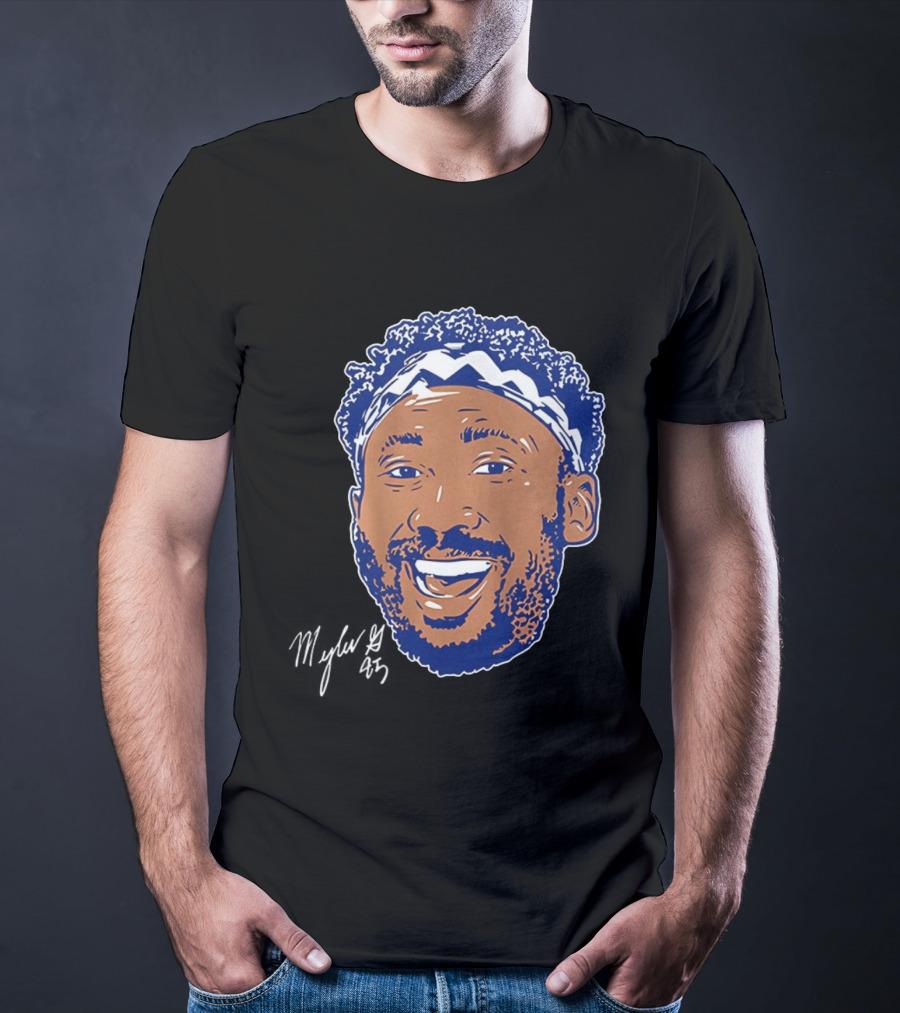 Myles Garrett Los Angeles Rams Swag Headband Football T-Shirt