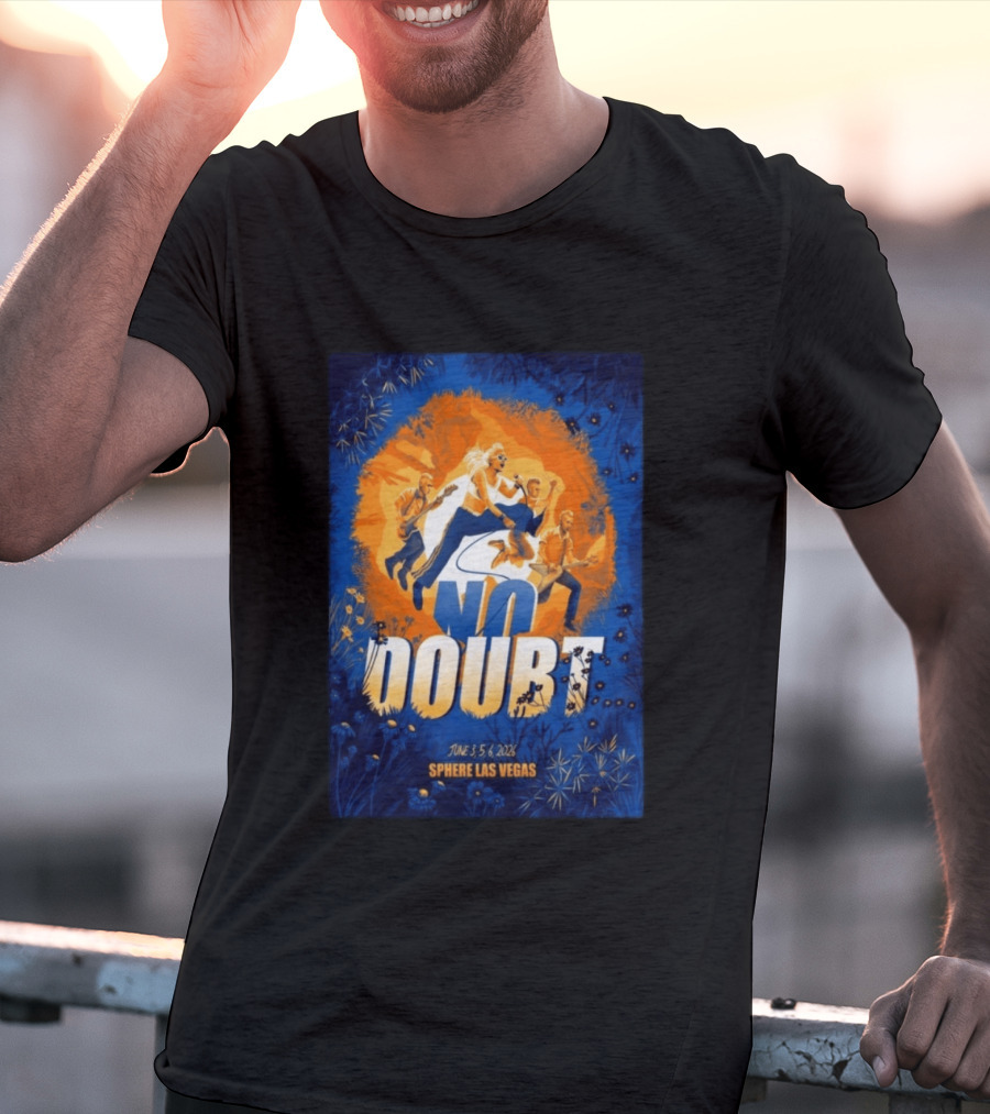 No Doubt June 3 5 6 2026 Sphere Las Vegas Concert Event T-Shirt