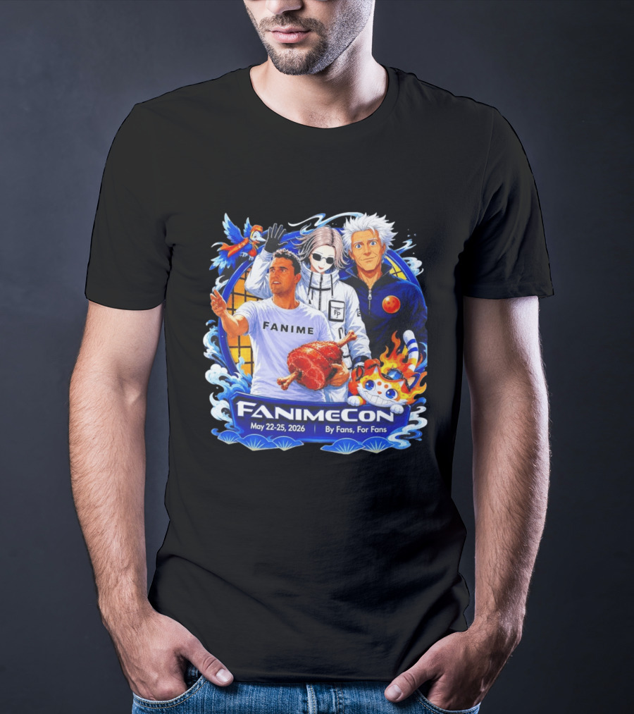 FanimeCon May 22 25 2026 By Fans For Fans T-Shirt